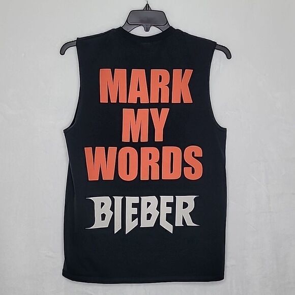 Justin Bieber Purpose The World Tour 2016 Muscle Shirt Size Medium - Picture 1 of 5